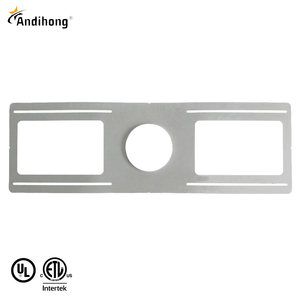 American Canadian Market 4 \ "6 \" Placa de construcción nueva Iluminación empotrada de acero galvanizado Soporte plano áspero Soportes <span class=keywords><strong>f</strong></span>áciles - Product Image 1