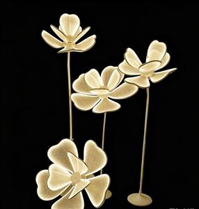 LED Peony <b>Flower</b> Floor Lamp Wedding Aisle Road Lead <b>Light</b> 4pcs Set for Event Party Decor - Product Image 1