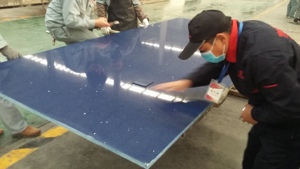 Màu xanh gương nhân tạo <span class=keywords><strong>Quartz</strong></span> đá slab Bán buôn giá Countertop thạch anh Board màu xanh <span class=keywords><strong>Quartz</strong></span> slab bán buôn tùy biến - Product Image 6