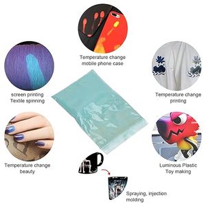 Pigment thermochromique noir à incolore, poudre activée par la température pour masques à changement de <span class=keywords><strong>couleur</strong></span>, résine et nail art - Product Image 6