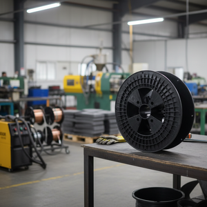 Carrete de alambre de soldadura de modelado de plástico ABS SD300/84,5, carrete vacío de 20kg de capacidad para producto de inyección para productos de alambre de soldadura - Product Image 3