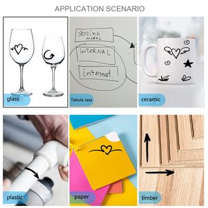 Marcadores de Borrado en Seco NOVISON Personalizados con Tinta No Tóxica y Colorida para Pizarra Blanca (Juego en Caja de Color) - Product Image 4