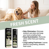 Spray de soin pour animaux FURRIYO pour chats et chiens, élimine les taches et les odeurs d'animaux, garde un parfum frais, spray désodorisant pour animaux