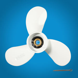 Hélice marine à 3 pales 6L5-45952-00-00 pour moteur <span class=keywords><strong>Yamaha</strong></span> 2,5 CV, 7 1/4"x5 1/2", en alliage d'aluminium, pour moteur <span class=keywords><strong>hors</strong></span>-<span class=keywords><strong>bord</strong></span> - Product Image 5