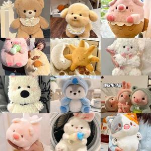 Jouets en peluche en gros, nouveaux modèles mignons de 8 pouces, poupées à griffes, animaux : West Highland, Panda, Cochon, Chat - Product Image 1