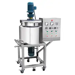 200L 1000L Liquid Detergent Soap Shampoo Mixing Making Mixer Production Line Manufacturing Plant Homogenizer Machine Equipment