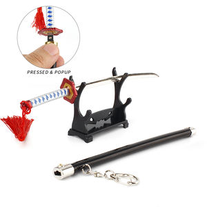 Меч-убийца демонов, бамбуковое металлическое лезвие катана, Самурай, косплей для аниме, модель Tomioka Giyuu от китайского производителя - Product Image 2