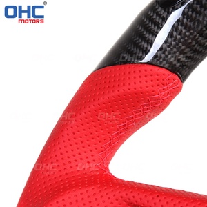 Volante de Fibra de Carbono con LED de RPM y Base Plana para <span class=keywords><strong>Mini</strong></span> <span class=keywords><strong>Cooper</strong></span> R55 <span class=keywords><strong>R56</strong></span> R59 R60 <span class=keywords><strong>s</strong></span>, Volantes Ohc Motors - Product Image 4