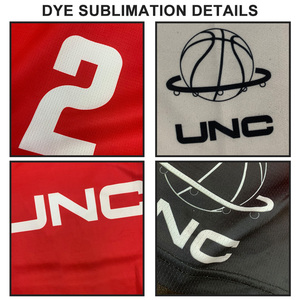 Ensemble de maillots de basket-ball DIY, uniformes, vêtements de sport, vêtements de sport double face, maillots et shorts de basket-ball réversibles pour hommes - Product Image 6