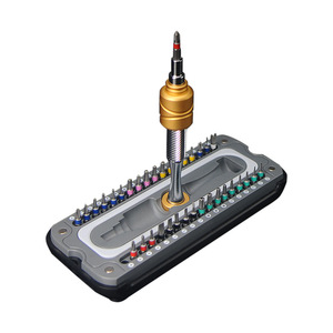 Juego de destornilladores 37 en 1, herramienta magnética de reparación de teléfonos móviles de acero al cromo vanadio para desmontaje de gafas, portátiles y tabletas - Product Image 1