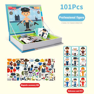 Livre de puzzle magnétique variable, jeu de puzzle 3D, jouets éducatifs pour enfants, cadeaux pour enfants - Product Image 6