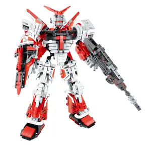 1000 + pz che trasforma Mecha Robot Assembly Building Blocks kit giocattoli fai da te per bambini regali di natale giocattoli di compleanno per ragazzi