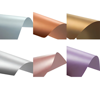 Papier d'art premium sans acide A4 80 g/m² multicolore pour la création d'invitations et de brochures