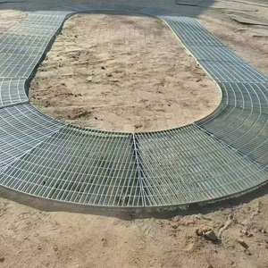 Grille en acier galvanisé à chaud sur mesure <span class=keywords><strong>30x30</strong></span>, tapis de porte en métal soudé, durable et léger - Product Image 5