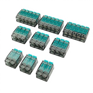 Lever <b>type</b> easy tool-free connection 5 Pin Wire Power Connector Quick Wire Terminal Connector Accessories 921-5 CUL Listed - Product Image 1