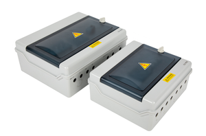 IP65 <b>Electrical</b> Distribution <b>Box</b> ABS+PC Material Wal-Mounted <b>Waterproof</b> & Dustproof Standard White - Product Image 2