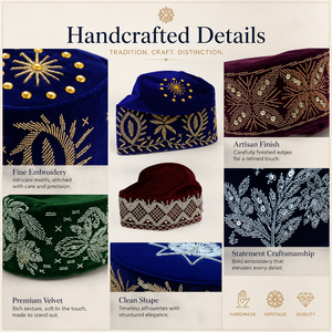 Pañuelo para la Cabeza Estilo Nativo Africano Yoruba para Hombre, Gorro Étnico con Patrón de Hojas de Seda para Ceremonia, Boda, Iglesia, Exportación al por Mayor - Product Image 2