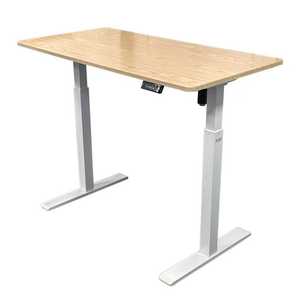<span class=keywords><strong>Bureau</strong></span> d'étude informatique intelligent Yazhi, table élévatrice électrique rétractable à moteur unique, pieds carrés, <span class=keywords><strong>bureau</strong></span> rond pour la maison, coins en acier - Product Image 5