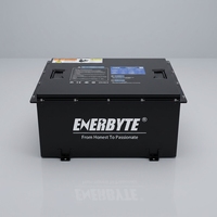 Paket Baterai Li-Ion Enerbyte Deep Cycle Solar LiFePO4 Lithium Ion untuk RV, Golf Cart, AGV, ISO