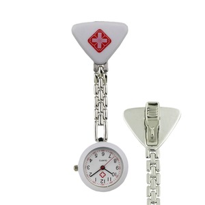 ساعة جيب مستديرة لطيفة للممرضات والأطباء في المستشفيات، حركة كوارتز، حزام معدني 26 مم، ساعة جيب معلقة - Product Image 6