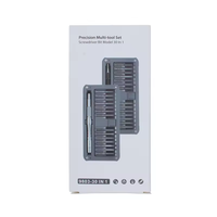 Kit de tournevis de précision de qualité industrielle 30 en 1 avec embouts magnétiques, poignée en plastique DIY, OEM disponible pour la réparation d'ordinateurs à domicile