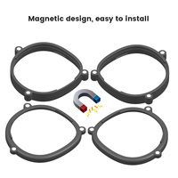 Lunettes magnétiques anti-rayures en aluminium pour Oculus Quest 2 VR, avec clip magnétique pour remplacer les lentilles de myopie