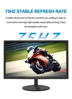Moniteur d'ordinateur Full HD 1080P en vente chaude, écran d'ordinateur de bureau LED anti-lumière bleue TN 22 pouces, écran LCD pour ordinateur