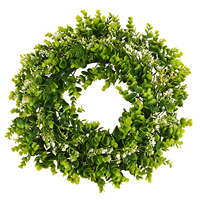 Vente en gros de guirlande suspendue de haute qualité, plante artificielle, herbe, fleur artificielle pour la décoration intérieure et extérieure de la maison et du jardin