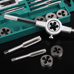 Bộ 40 Cái Vòi Và Khuôn Dụng Cụ Cắt Bằng Hợp Kim Bộ Dụng Cụ Cắt Ren Vòi Và Khuôn Bấm Tay Hệ Mét - Product Image 5