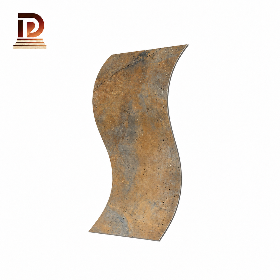 School Cladding Class a Fireproof Exterior Flexible Stone Wall Cladding Anti-Falling ...