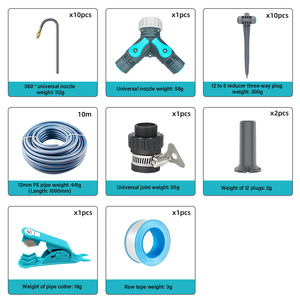 Haute 4/7mm Micro goutte à goutte système d'irrigation de jardin tuyau en plastique tuyau pour ferme serre maison connecter autre <span class=keywords><strong>arrosage</strong></span> - Product Image 6