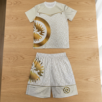 Ensemble de lutte personnalisé pour hommes, t-shirt et short en sublimation, 100% polyester extensible, respirant, léger, uniforme d'arts martiaux