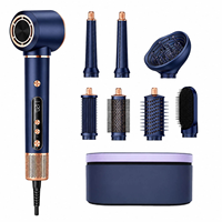 Herramientas de Peinado ONULISS, Secador de Cabello Iónico Bldc de Alta Velocidad 5 en 1, Cepillo de Aire Caliente, Secador de Cabello