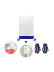 Alarme anti-<span class=keywords><strong>intrusion</strong></span> sans fil d'extérieur 110 dB à haute intensité sonore 433/868 MHz Sirène stroboscopique bidirectionnelle à piles pour la <span class=keywords><strong>protection</strong></span> de la <span class=keywords><strong>maison</strong></span> - Product Image 6