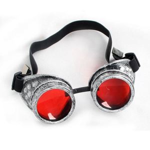 Lunettes de soleil steampunk gothiques personnalisées unisexe pour cosplay et fête, style soudeur - Product Image 4