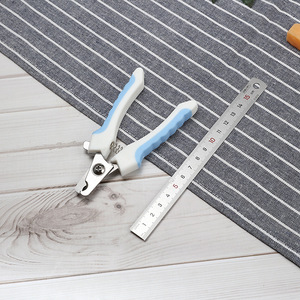 Fábrica al por mayor Simple Acero inoxidable gato perro mascota aseo cortador de uñas PET cortaúñas con lima de uñas de plástico - Product Image 5