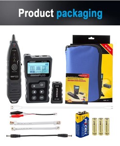 Nieuwste Glasvezel Apparatuur Handheld Stp <span class=keywords><strong>Utp</strong></span> <span class=keywords><strong>Lan</strong></span> Kabel <span class=keywords><strong>Tester</strong></span> NF-8209 Draad Tracer Fout Locator Met Ncv - Product Image 6
