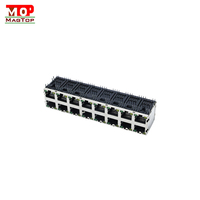 RJ45 Ethernet-Steckverbinder Abgeschirmt 8P8C Cat7 Cat8 Werkzeugloser Modularer Stecker mit Zugentlastungsgehäuse