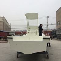 Bateau de pêche Grandsea de 26 pieds en fibre de verre avec moteur hors-bord et console centrale à vendre
