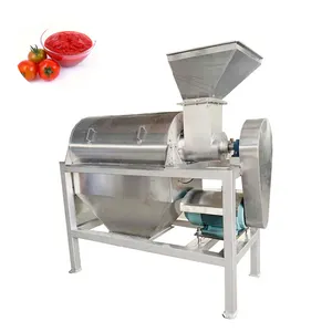 Industrielle Mango Pulp Juicer Produktions linie Ananas-Aufschluss maschine Fruchtsaft-Extraktor Saatgut-und Zellstoff trenn maschine