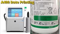 Mesin Cetak Inkjet UV Industri OMA JET A400 300DPI 32.4mm Ricoh G4 untuk Kode Barcode, Kode QR, Logo pada Plastik, Kayu, Logam, dan Kotak