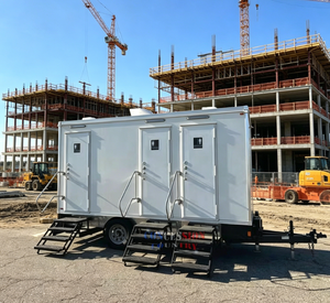 2026 Fabricantes de Baños Portátiles de Lujo Europeos Móviles, Remolque de <span class=keywords><strong>Baño</strong></span> Portátil con <span class=keywords><strong>Ducha</strong></span> e Inodoro - Product Image 2