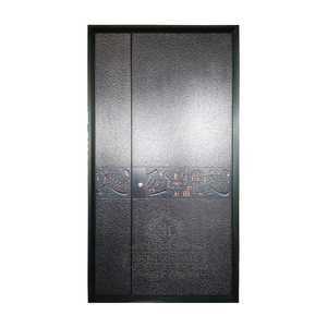 <span class=keywords><strong>Porte</strong></span> <span class=keywords><strong>d</strong></span>'<span class=keywords><strong>entrée</strong></span> en acier inoxydable de haute qualité, résistante à la rouille, pour usage résidentiel, <span class=keywords><strong>avec</strong></span> serrure à code électronique, trappe pour chat et ventilateur - Product Image 3