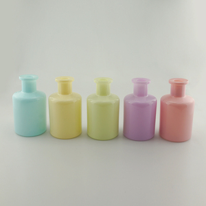 Mới Đến 200Ml Hổ Phách Chai Thủy Tinh Hương Thơm Sang Trọng Reed Khuếch Tán Chai - Product Image 3