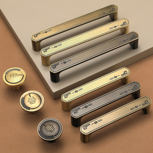 Cao cấp Brass cửa tủ xử lý bàn cạnh giường ngủ tủ tủ quần áo tủ rượu kéo ngăn kéo núm và đồ nội thất phần cứng - Product Image 2