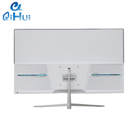 Monitor de ordenador de 27 pulgadas, pantalla LED fina de 1080P, 75Hz, frecuencia de actualización con VGA y Audio incorporado, altavoz VESA Compatible