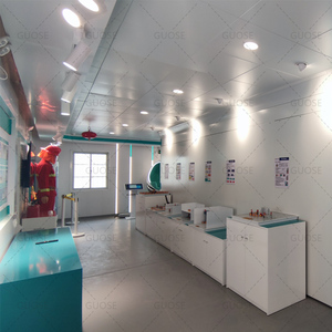 फैक्टरी प्रत्यक्ष अनुकूलित मॉड्यूलर घरों 20ft 40ft वियोज्य कंटेनर कार्यालय प्रदर्शनी हॉल कंटेनर - Product Image 5