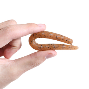 Newbility Bass Soft Silicon Worm Lures Stick Senko Worm Fishing Lure - Product Image 5