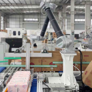 Empaquetador <span class=keywords><strong>de</strong></span> cajas <span class=keywords><strong>de</strong></span> robot colaborativo fácil <span class=keywords><strong>de</strong></span> usar con colgante Teach para industrias que usan - Product Image 6