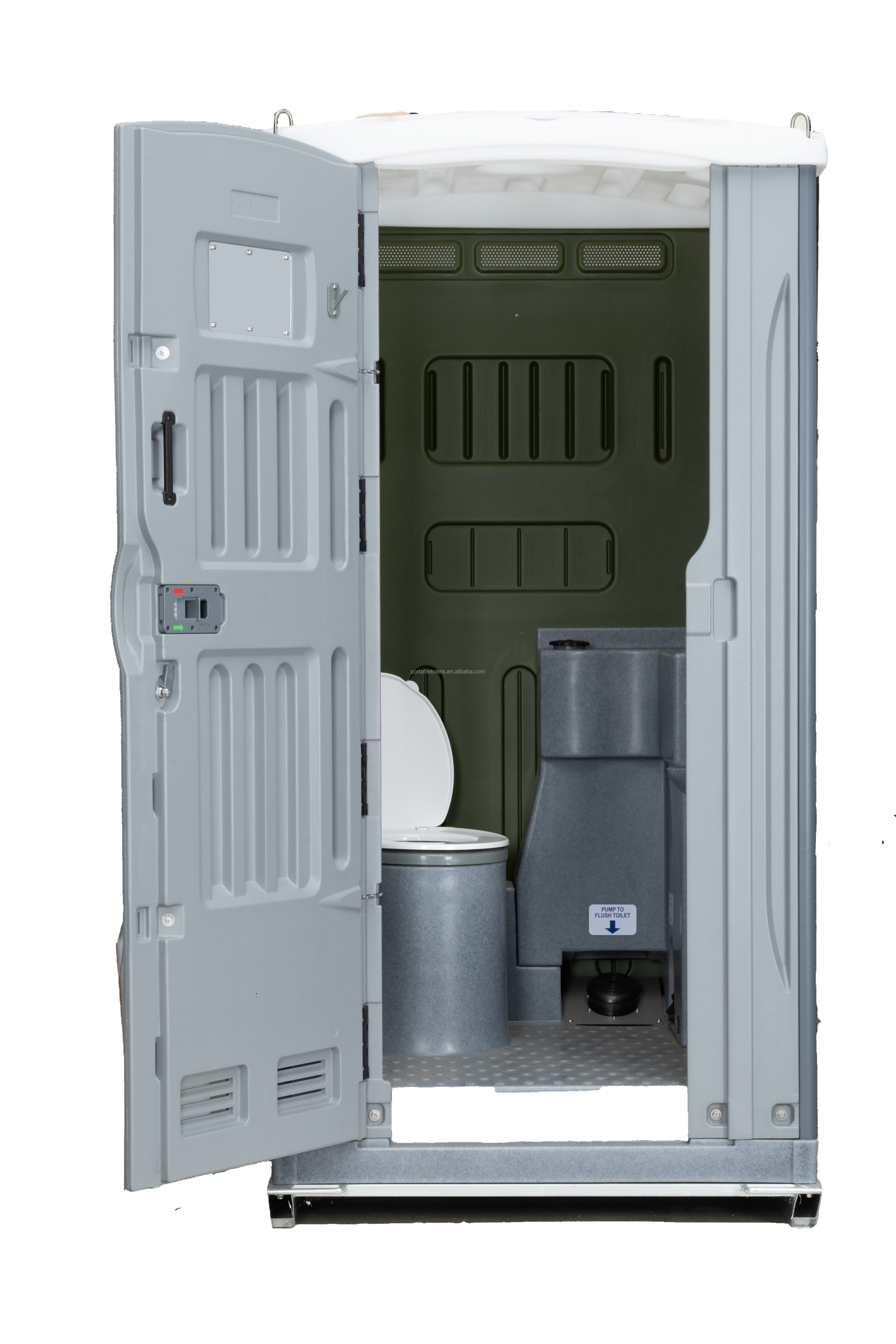 HDPE Plastic Modern Durable Eco-Friendly Portable Toilet WC Event Porta Potty  for Outdoor Construction Site Use 6